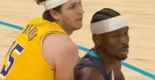NBA DROP A BOMBSHELL: ‘Dirty Maneuver’ vs Lakers’ Austin Reaves Gets Thunder’s SGA Called Out